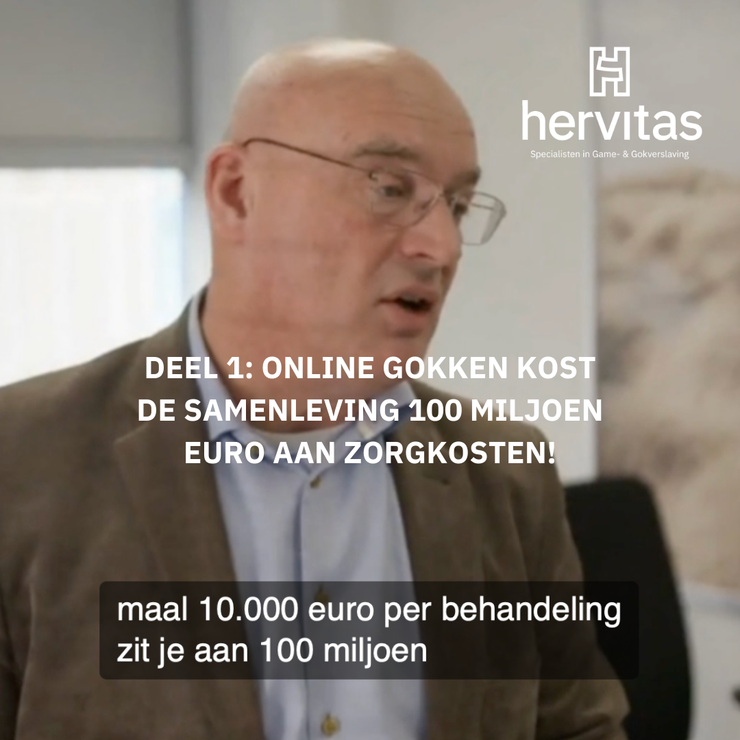 Fred Steutel: ‘online gokken kost de samenleving 100 miljoen euro aan zorgkosten’